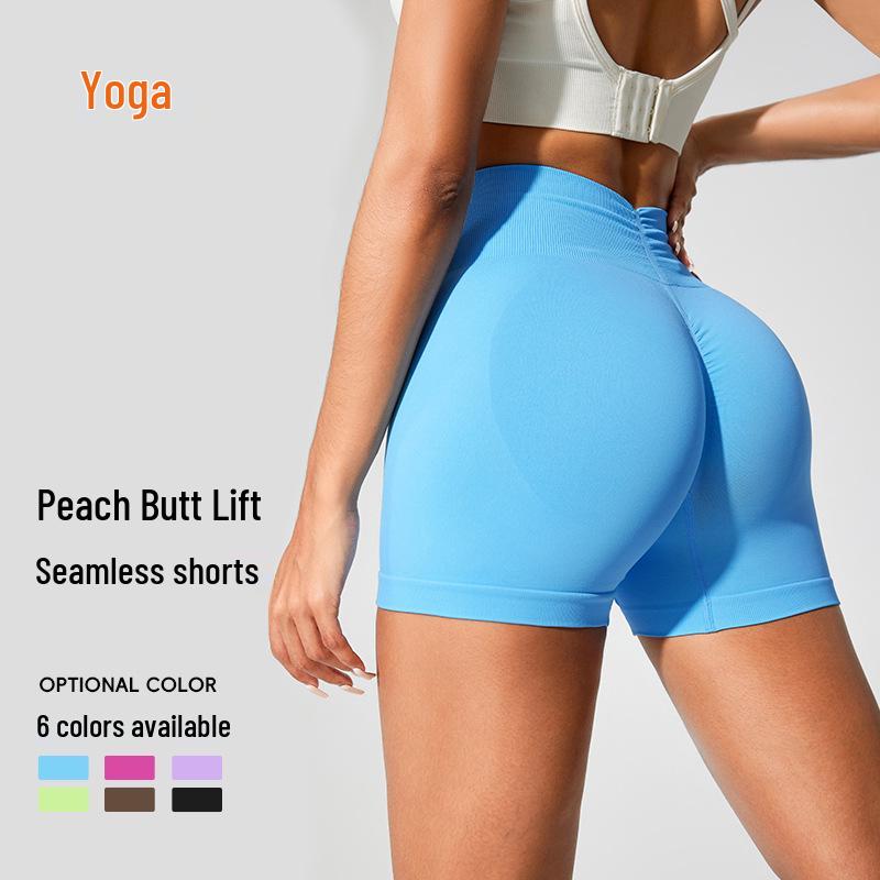 High Waist Seamless Yoga Shorts for Women - Nude Feel, Peach Butt, Three-Point Fit Small
High Waist Seamless Yoga Shorts for Women - Nude Feel, Peach Butt, Three-Point Fit Small