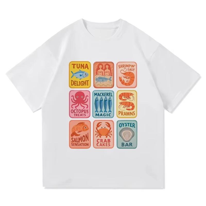 Summer Retro Men Women Clothing Harajuku High Quality Clothes Vintage Cotton TShirt Oyster Club Seafood Lover Foodie TShirt Top 4XL
Summer Retro Men Women Clothing Harajuku High Quality Clothes Vintage Cotton TShirt Oyster Club Seafood Lover Foodie TShirt Top 4XL