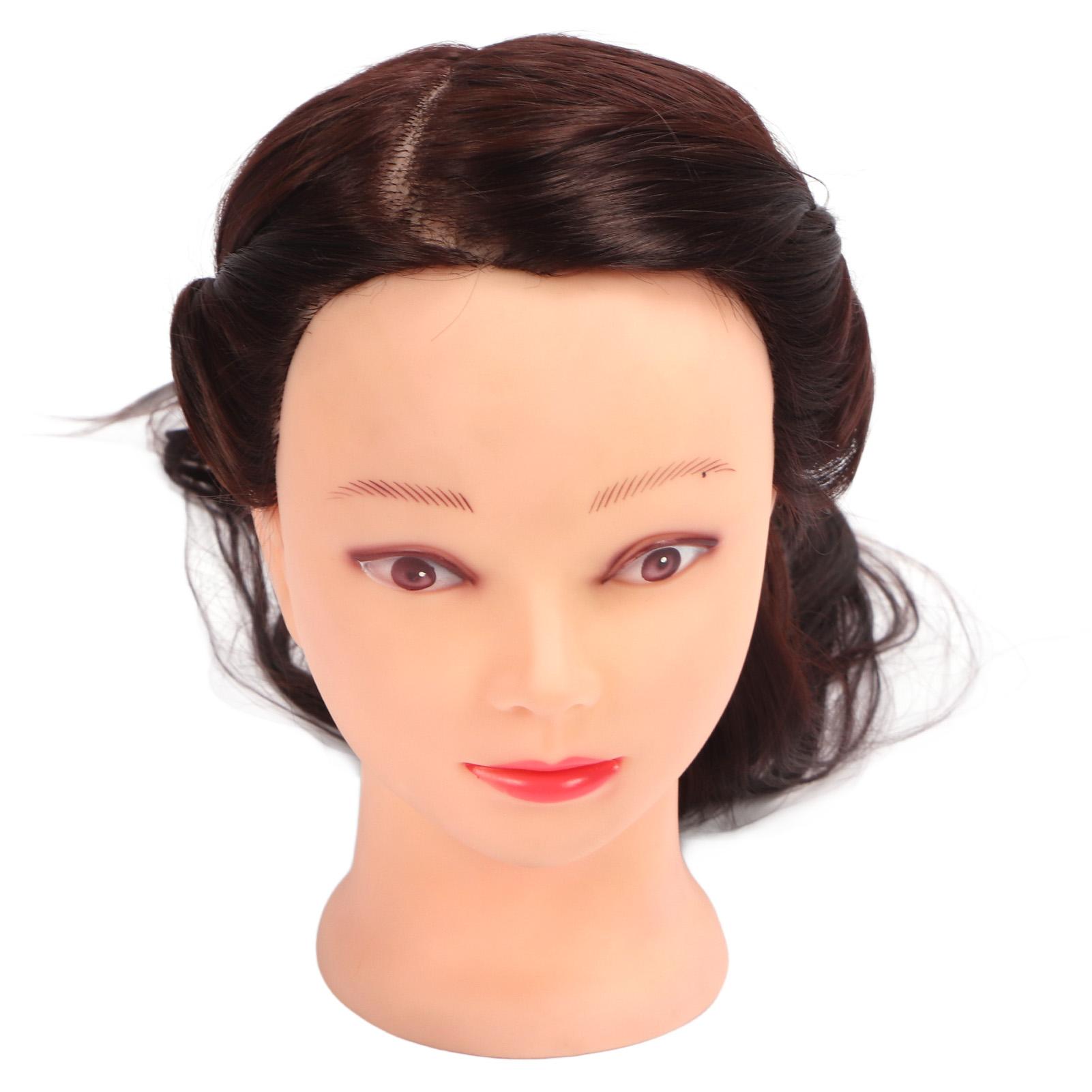 Hair Mannequin Head Hairdressing Styling Training Braiding Practice Doll Head with Clamp Stand Tools
Hair Mannequin Head Hairdressing Styling Training Braiding Practice Doll Head with Clamp Stand Tools