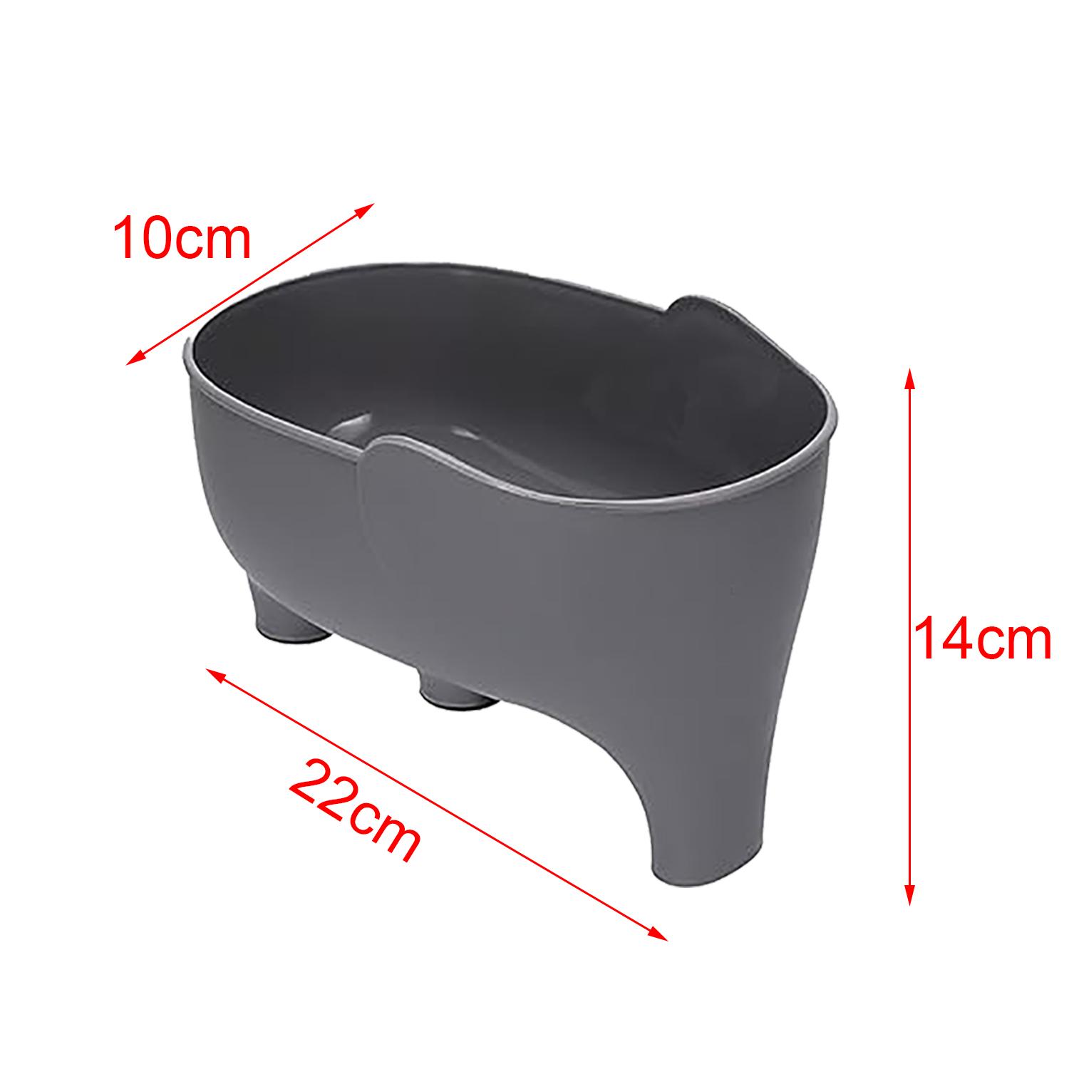 1pc Elephant Drain Basket Multi-purpose Kitchen Storage Drain Basket Household Fruit and Basket Plastic Drain Basket Acces сірий
1pc Elephant Drain Basket Multi-purpose Kitchen Storage Drain Basket Household Fruit and Basket Plastic Drain Basket Acces сірий