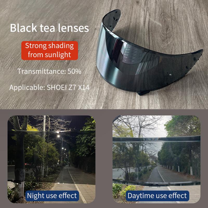 Helmet Visor Lens For SHOEI X14 Z7 Motorcycle Helmet Glasses Windshield Capacete De Moto Shield Accessories Night Vision Visor чорний
Helmet Visor Lens For SHOEI X14 Z7 Motorcycle Helmet Glasses Windshield Capacete De Moto Shield Accessories Night Vision Visor чорний