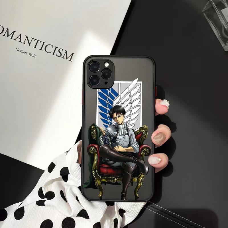 Чохли для телефонів Аніме Атака титанів для iphone 11 12 13 Pro Max 6s 7 8 Plus X XS MAX XR Розкішна жорстка матова задня протиударна кришка iPhone 13Pro Max
Чохли для телефонів Аніме Атака титанів для iphone 11 12 13 Pro Max 6s 7 8 Plus X XS MAX XR Розкішна жорстка матова задня протиударна кришка iPhone 13Pro Max