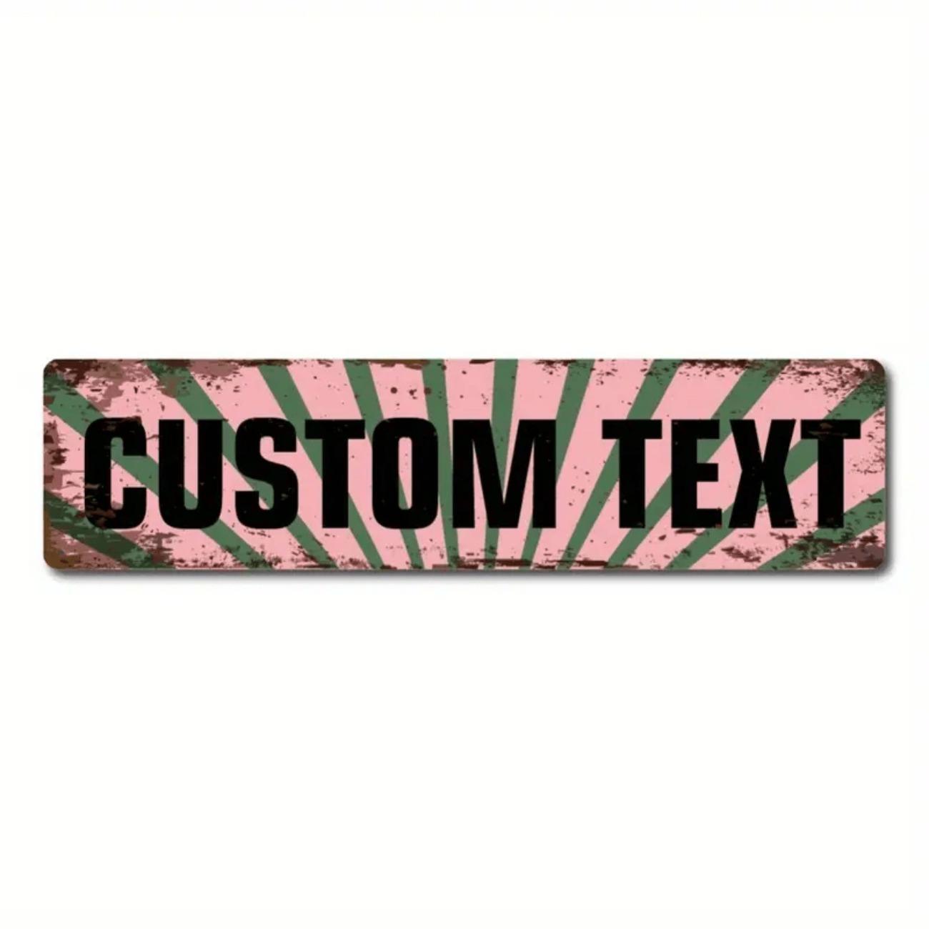 Custom Vintage Metal Sign Wall Art Indoor Home Decorative Tin Poster рожевий
Custom Vintage Metal Sign Wall Art Indoor Home Decorative Tin Poster рожевий