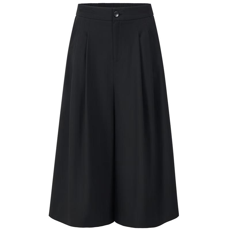 GIOVANNI VALENTINO Women s Black Wide-Leg Cropped Pants L
GIOVANNI VALENTINO Women s Black Wide-Leg Cropped Pants L