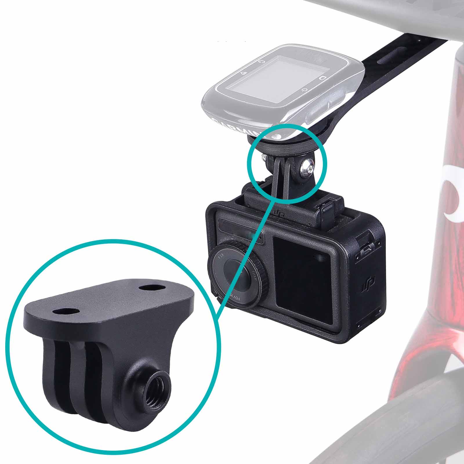 Stopwatch & Lamp Extension Bracket, Adjustable Angle Mount for Mountain Bike Action Cameras, Handlebar Accessory S чёрный
Stopwatch & Lamp Extension Bracket, Adjustable Angle Mount for Mountain Bike Action Cameras, Handlebar Accessory S чёрный