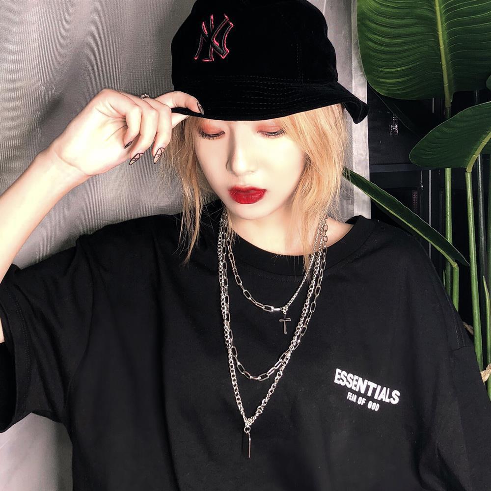 Personalized Street Hip Hop Dance Multi-Layer Necklace Hang Tag Earth Cool Sweater Chain
Personalized Street Hip Hop Dance Multi-Layer Necklace Hang Tag Earth Cool Sweater Chain
