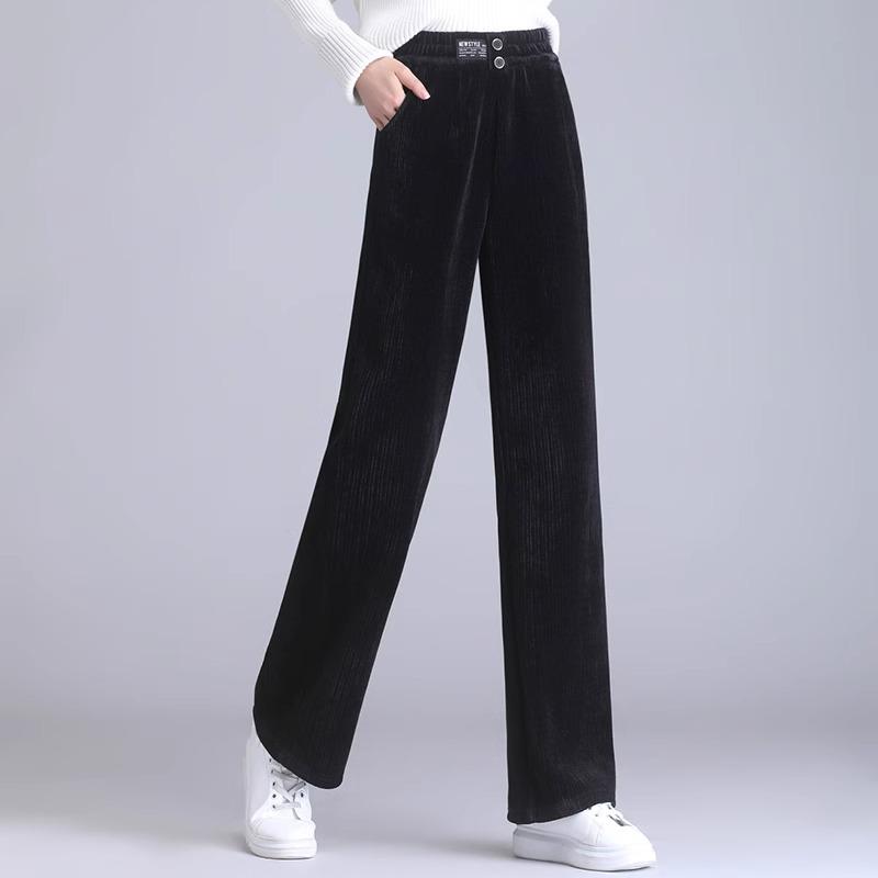 Petite High Waist Chenille Fleece Pants - Narrow & Wide Leg Trousers for Autumn/Winter 145 XL (121-130 lbs)
Petite High Waist Chenille Fleece Pants - Narrow & Wide Leg Trousers for Autumn/Winter 145 XL (121-130 lbs)