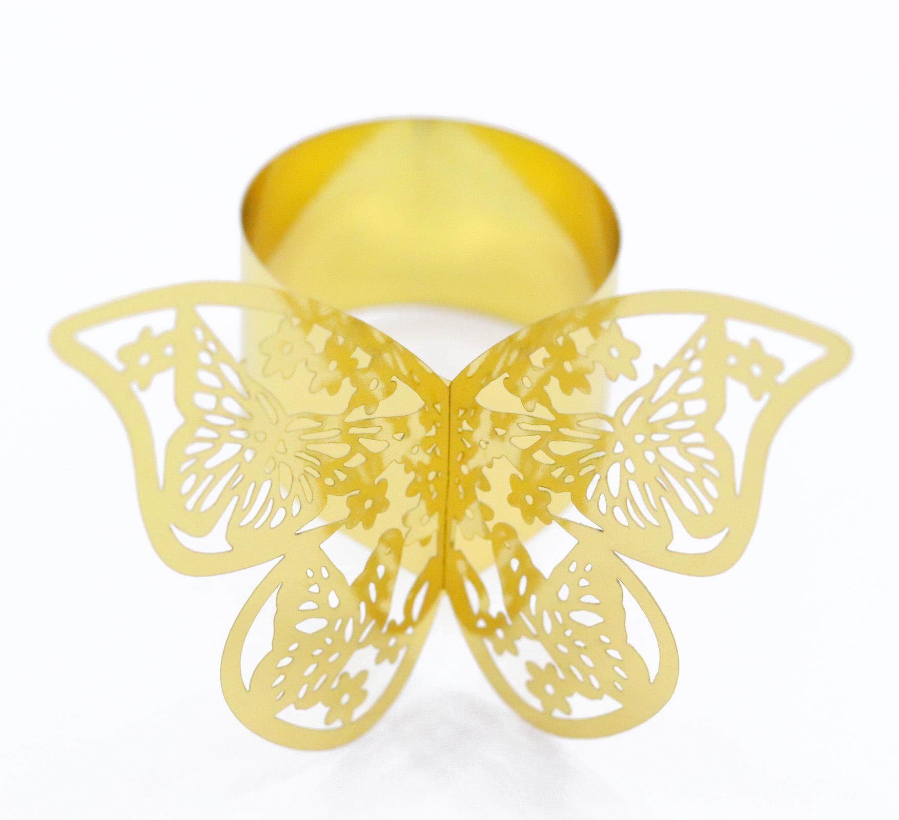 Butterfly 50Pcs Napkin Rings Wedding Birthday Christmas Home Dinner Table Decoration Napkin Rings Holders Party Supplies Favors
Butterfly 50Pcs Napkin Rings Wedding Birthday Christmas Home Dinner Table Decoration Napkin Rings Holders Party Supplies Favors