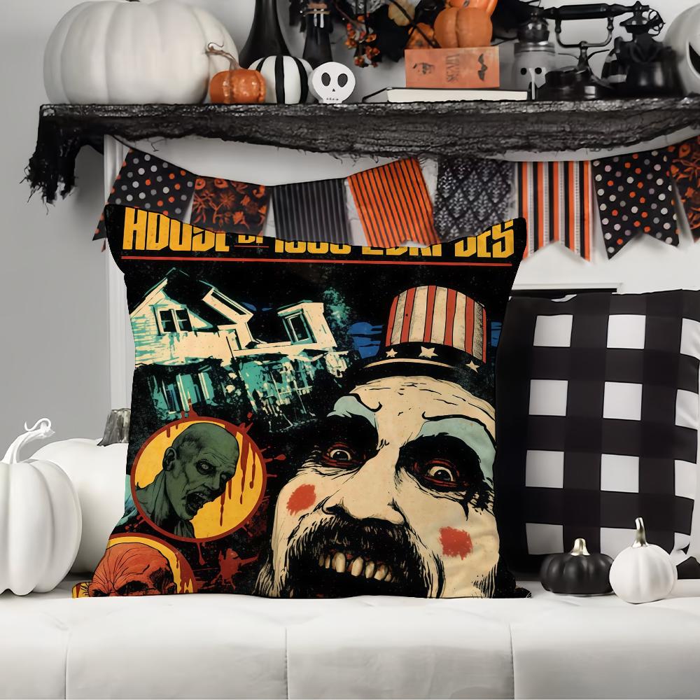 Horror character C-Captain S-Spaulding Pillow Case Office Cushions Suitable For Sofa Car Bedroom Decorative Cushion Cover 12x12Inch
Horror character C-Captain S-Spaulding Pillow Case Office Cushions Suitable For Sofa Car Bedroom Decorative Cushion Cover 12x12Inch
