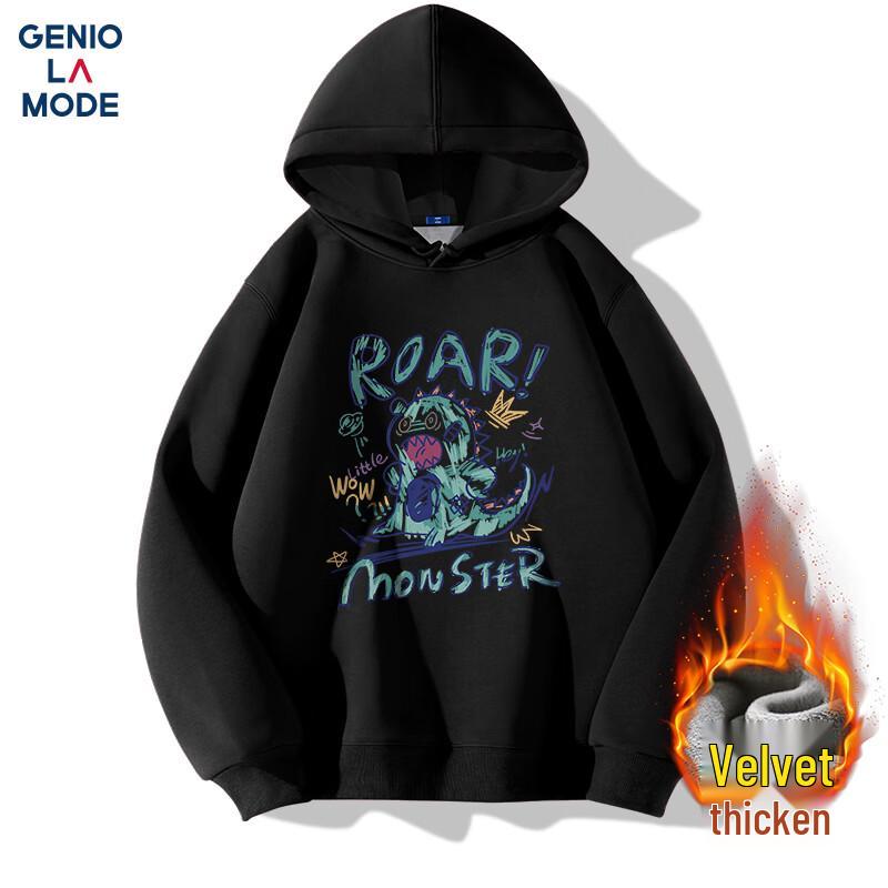 Мужское флисовое худи с граффити-монстром GENIOLAMODE L
Мужское флисовое худи с граффити-монстром GENIOLAMODE L