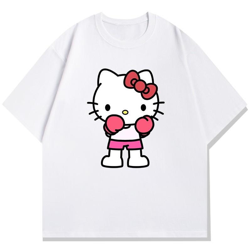 Kelly Cat Pattern Tshirt Made of Summer Cotton Fabric Comfortable To Wear Womens Tshirt Casual and Comfortable Cotton Top S
Kelly Cat Pattern Tshirt Made of Summer Cotton Fabric Comfortable To Wear Womens Tshirt Casual and Comfortable Cotton Top S