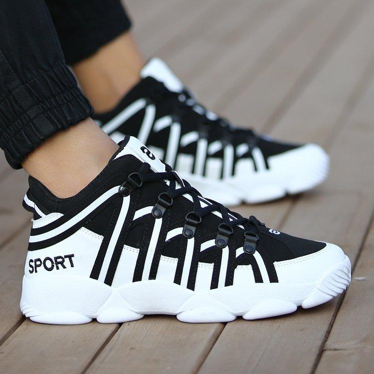 Spring and autumn sports shoes women s casual trendy shoes men s high-top board shoes couple Korean version large size 45 student running shoes 36
Spring and autumn sports shoes women s casual trendy shoes men s high-top board shoes couple Korean version large size 45 student running shoes 36