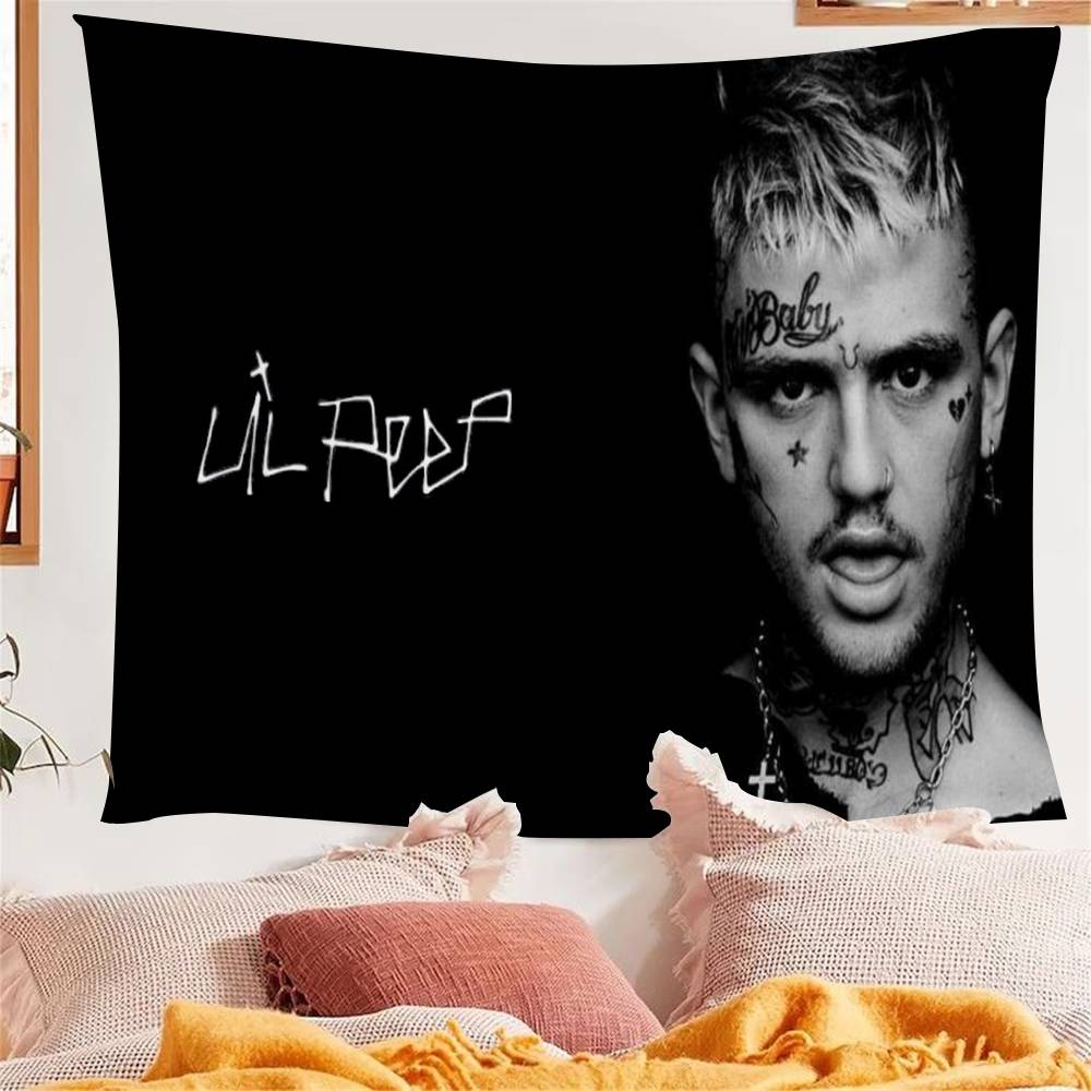 Lil Peep Starry Sky Philosophy Anime Tapestry Hippie Flower Wall Carpets Dorm Decor Wall Hanging Home Decor 74x94cm(29x37in)
Lil Peep Starry Sky Philosophy Anime Tapestry Hippie Flower Wall Carpets Dorm Decor Wall Hanging Home Decor 74x94cm(29x37in)