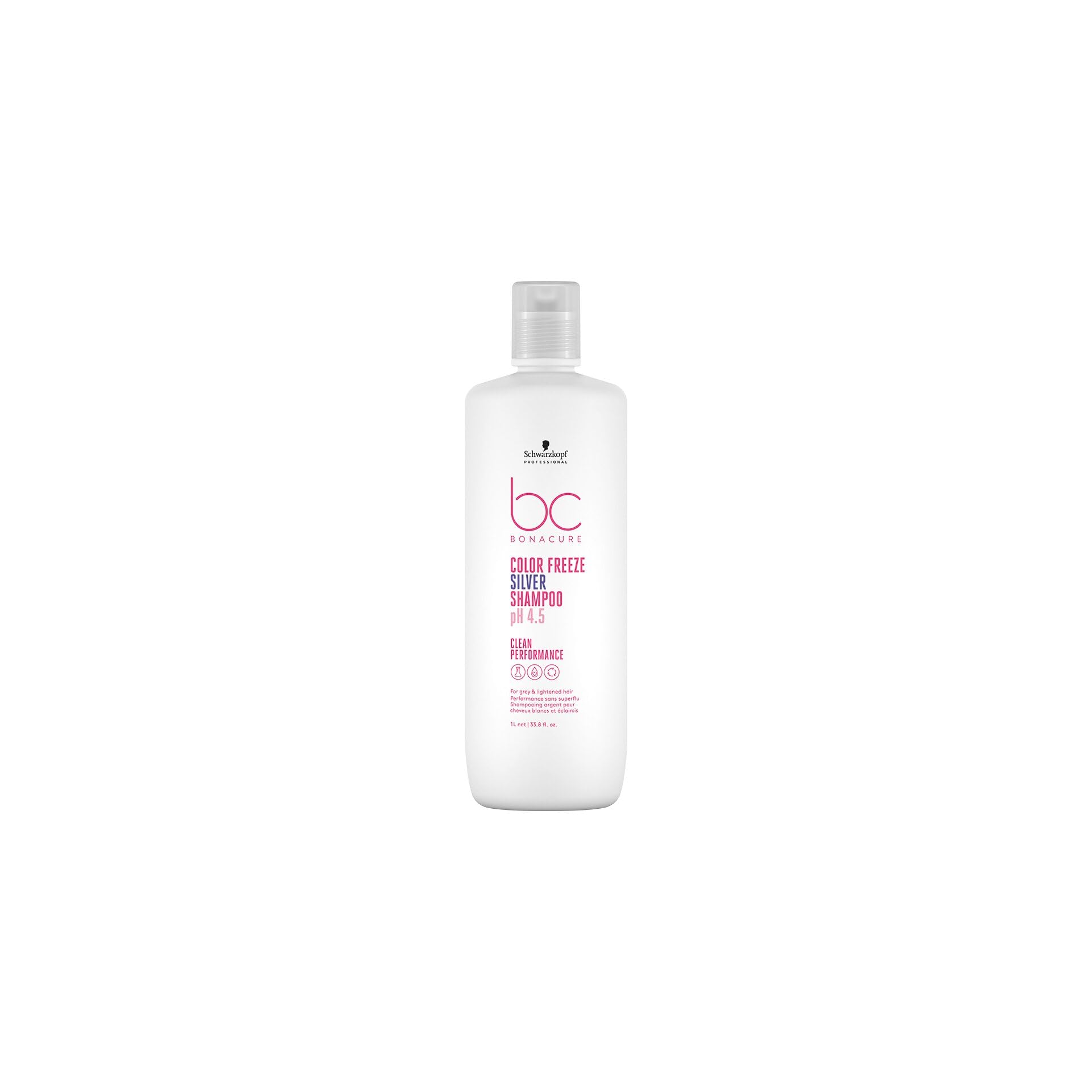 Шампунь Schwarzkopf BC Color Freeze pH 4.5 Silver (для седых и светлых волос) 1000мл33.8унц
Шампунь Schwarzkopf BC Color Freeze pH 4.5 Silver (для седых и светлых волос) 1000мл33.8унц