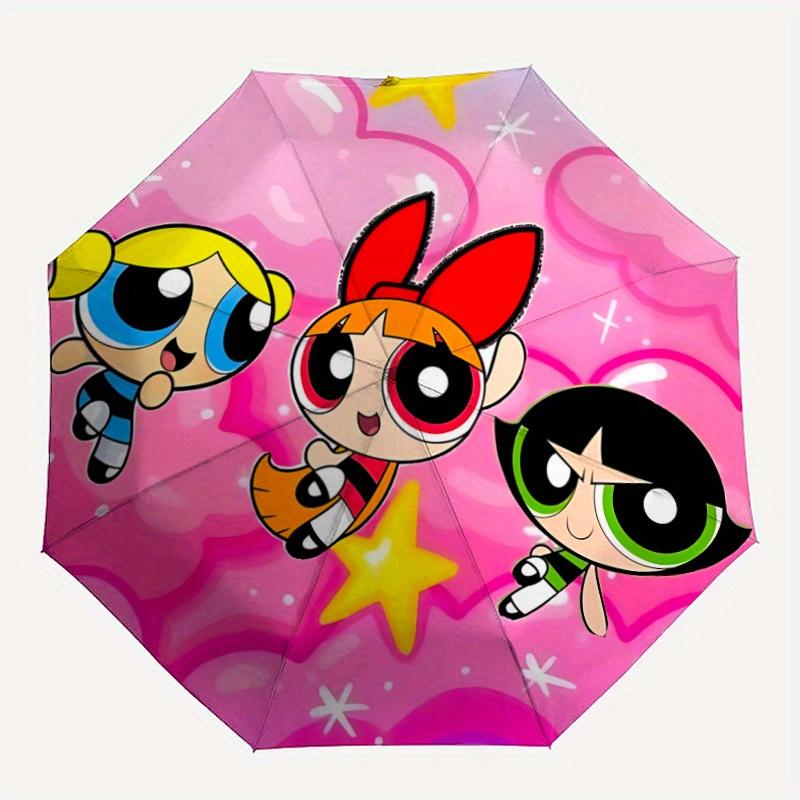 1pc Powerpuff Girls Automatic Open/close Folding Umbrella, Compact Portable Travel Umbrella, Perfect Gift, Durable Construction y250813094
1pc Powerpuff Girls Automatic Open/close Folding Umbrella, Compact Portable Travel Umbrella, Perfect Gift, Durable Construction y250813094