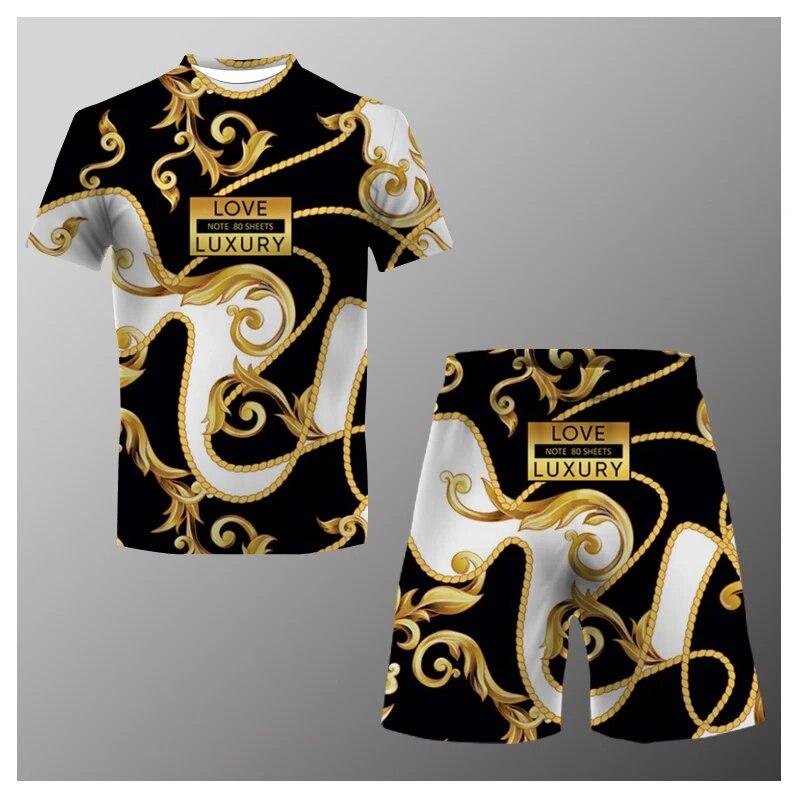 Летняя мужская футболка с короткими рукавами, комплект спортивной одежды, повседневная модная одежда для бега, уличная одежда, мужская уличная одежда M
Летняя мужская футболка с короткими рукавами, комплект спортивной одежды, повседневная модная одежда для бега, уличная одежда, мужская уличная одежда M