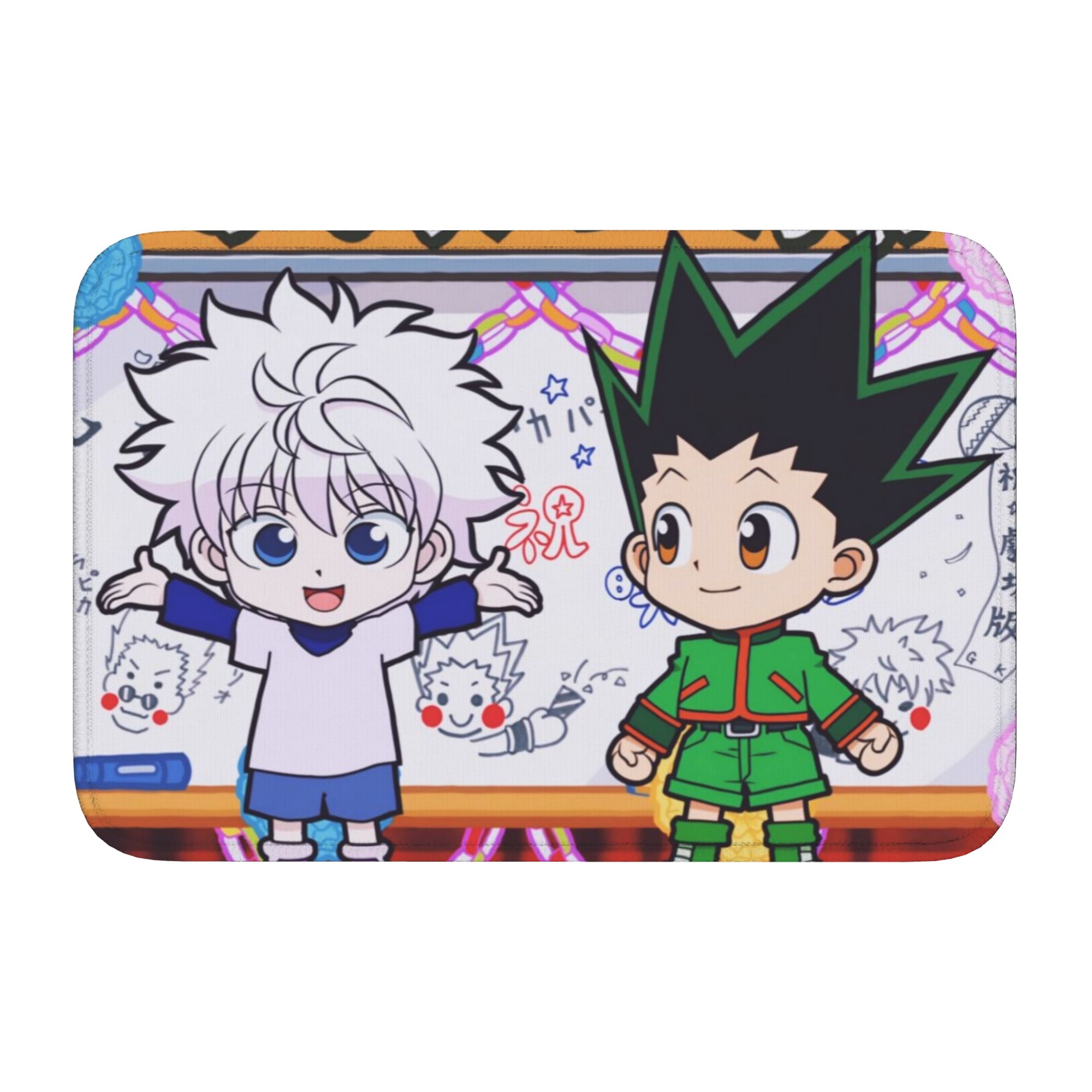 HXH Anime Front Door Floor Entrance Welcome Mat Outdoor Kitchen Bath Doormat Toilet Living Room Carpet Rug Footpad 60cm x 90cm
HXH Anime Front Door Floor Entrance Welcome Mat Outdoor Kitchen Bath Doormat Toilet Living Room Carpet Rug Footpad 60cm x 90cm