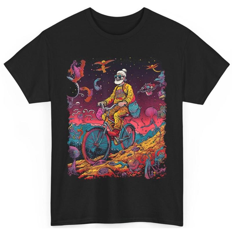 Psychedelic Astronaut T Shirt Trippy Space Biker Graphic Tee 5XL різнокольоровий
Psychedelic Astronaut T Shirt Trippy Space Biker Graphic Tee 5XL різнокольоровий