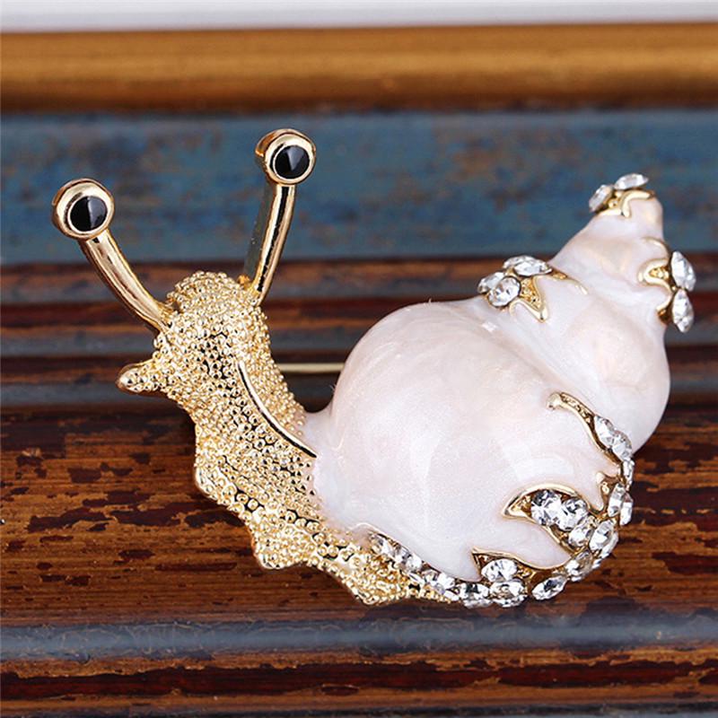 Эмалевая брошь-булавка «Улитка» Украшение-брошь «Животное» для воротника в подарок белый
Эмалевая брошь-булавка «Улитка» Украшение-брошь «Животное» для воротника в подарок белый