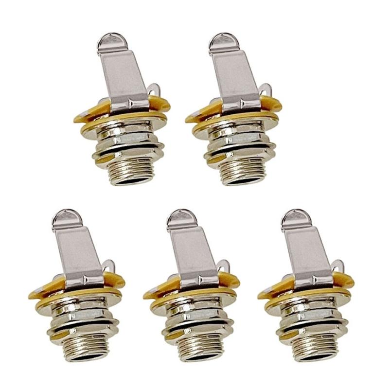 5lots Good Quality 6.35mm Output Jacks Nut Washers Brass Output Jacks Plate Compatibility with Electric Basses Guitars серебряный
5lots Good Quality 6.35mm Output Jacks Nut Washers Brass Output Jacks Plate Compatibility with Electric Basses Guitars серебряный