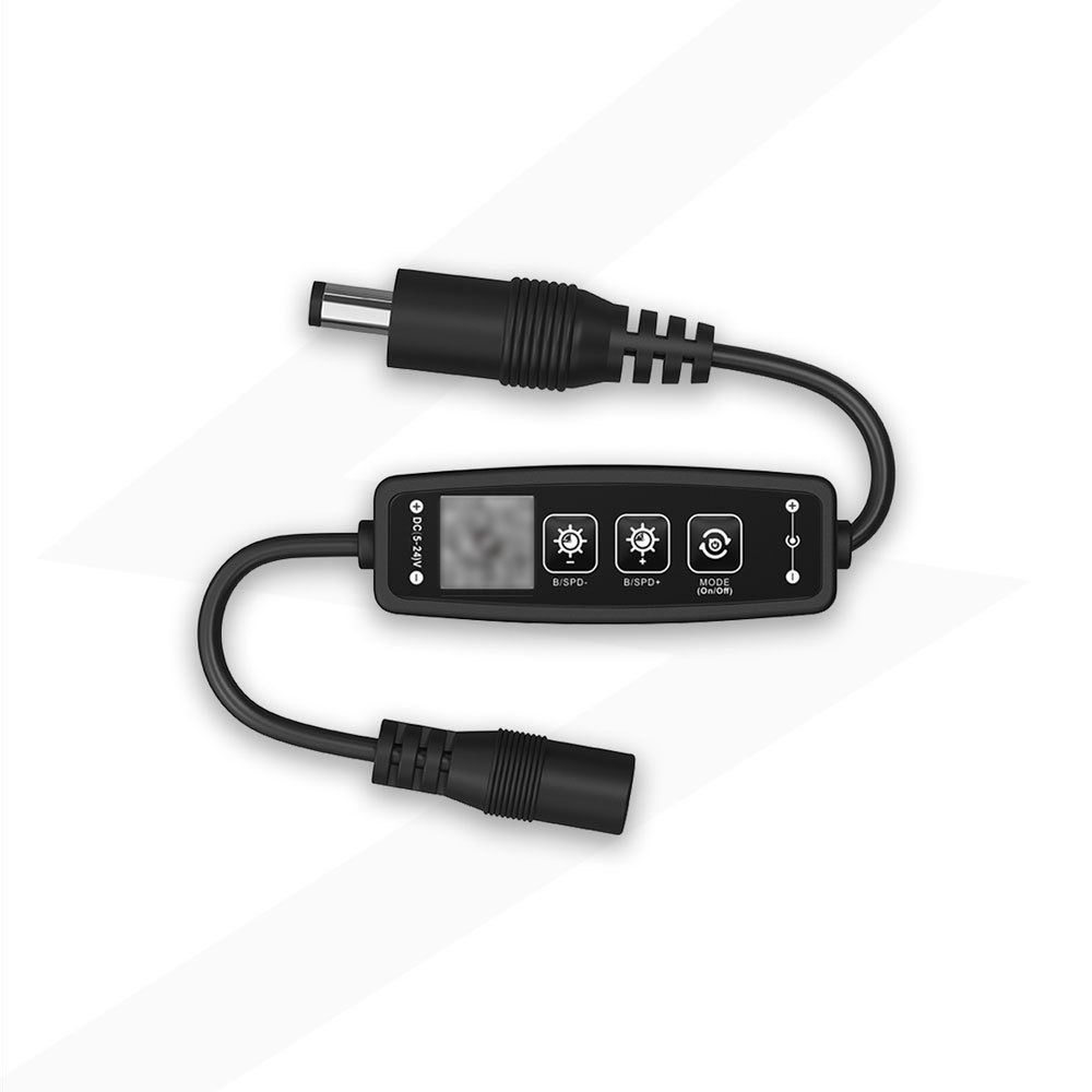 Кнопка управления приложением Bluetooth Контроллер Bluetooth с регулируемой яркостью Интеллектуальный переключатель Диммер для светодиодных лент
Кнопка управления приложением Bluetooth Контроллер Bluetooth с регулируемой яркостью Интеллектуальный переключатель Диммер для светодиодных лент
