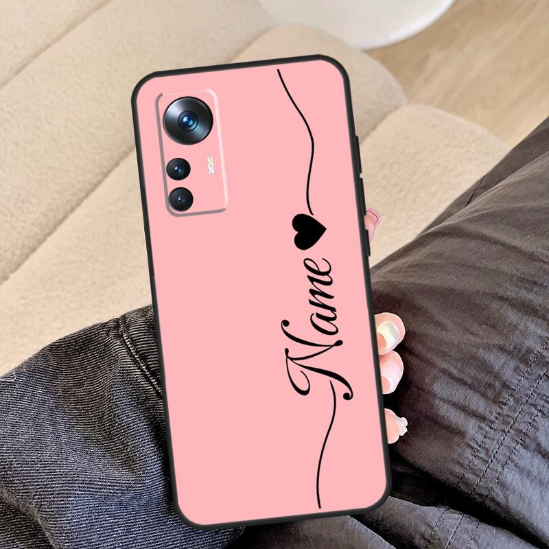 Personalised Name Initials Case For Xiaomi 13T 12T 11T 14 13 Pro 12 Lite 12X POCO F5 X3 X5 Pro F3 F4 X4 M5s C65 Funda Xiaomi 13T (13T Pro)
Personalised Name Initials Case For Xiaomi 13T 12T 11T 14 13 Pro 12 Lite 12X POCO F5 X3 X5 Pro F3 F4 X4 M5s C65 Funda Xiaomi 13T (13T Pro)