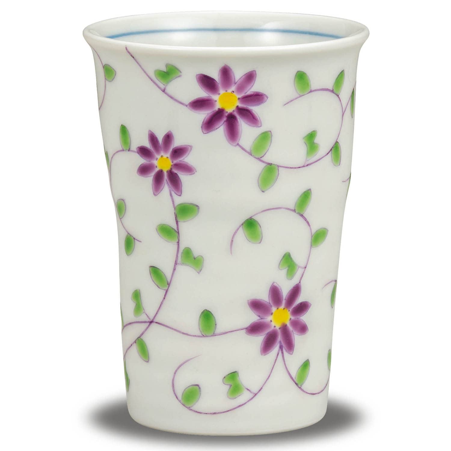 Waza no Kura Stylish Ceramic Beer Glass, Sake Set, Kutani Ware with Floral Arabesque Design, Luxury Brand, Made in Japan
Waza no Kura Stylish Ceramic Beer Glass, Sake Set, Kutani Ware with Floral Arabesque Design, Luxury Brand, Made in Japan