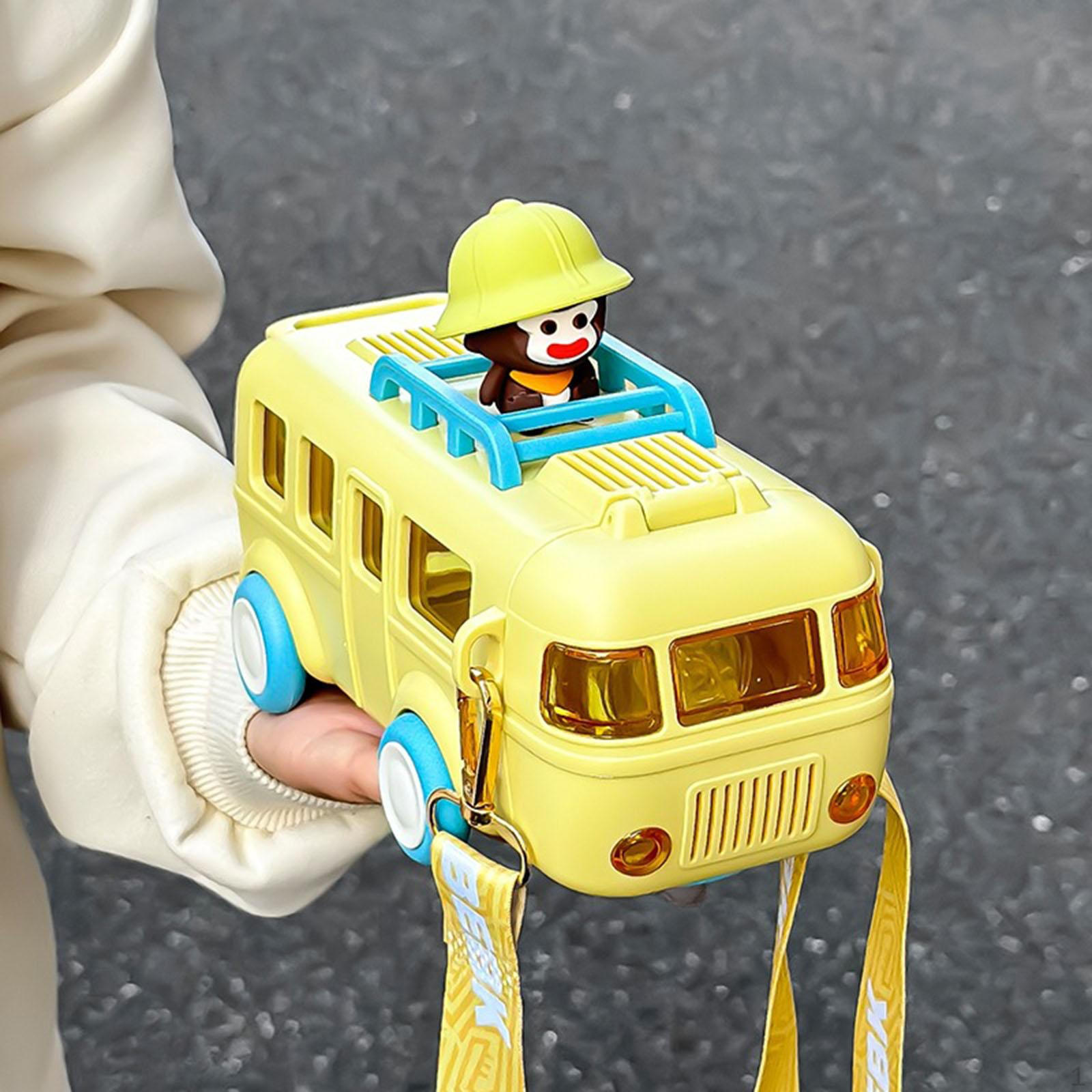 Симпатичная бутылка для воды в форме автобуса с плечевым ремнем, бутылки для девочек, чашка для школы кемпинга
Симпатичная бутылка для воды в форме автобуса с плечевым ремнем, бутылки для девочек, чашка для школы кемпинга