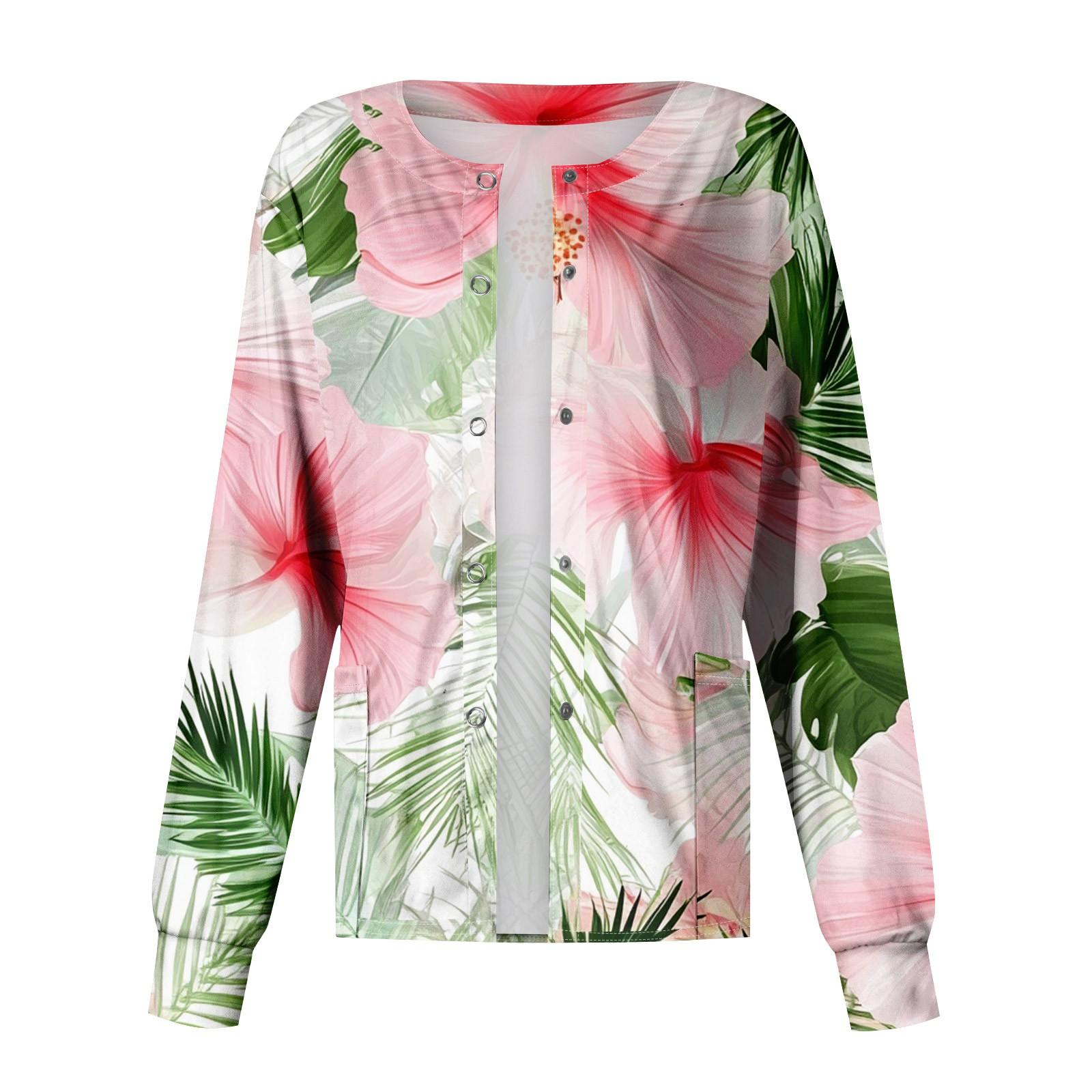 Женская повседневная мода с длинным рукавом и воротником-стойкой, однобортный пиджак с растительным принтом, верхняя часть L
Женская повседневная мода с длинным рукавом и воротником-стойкой, однобортный пиджак с растительным принтом, верхняя часть L