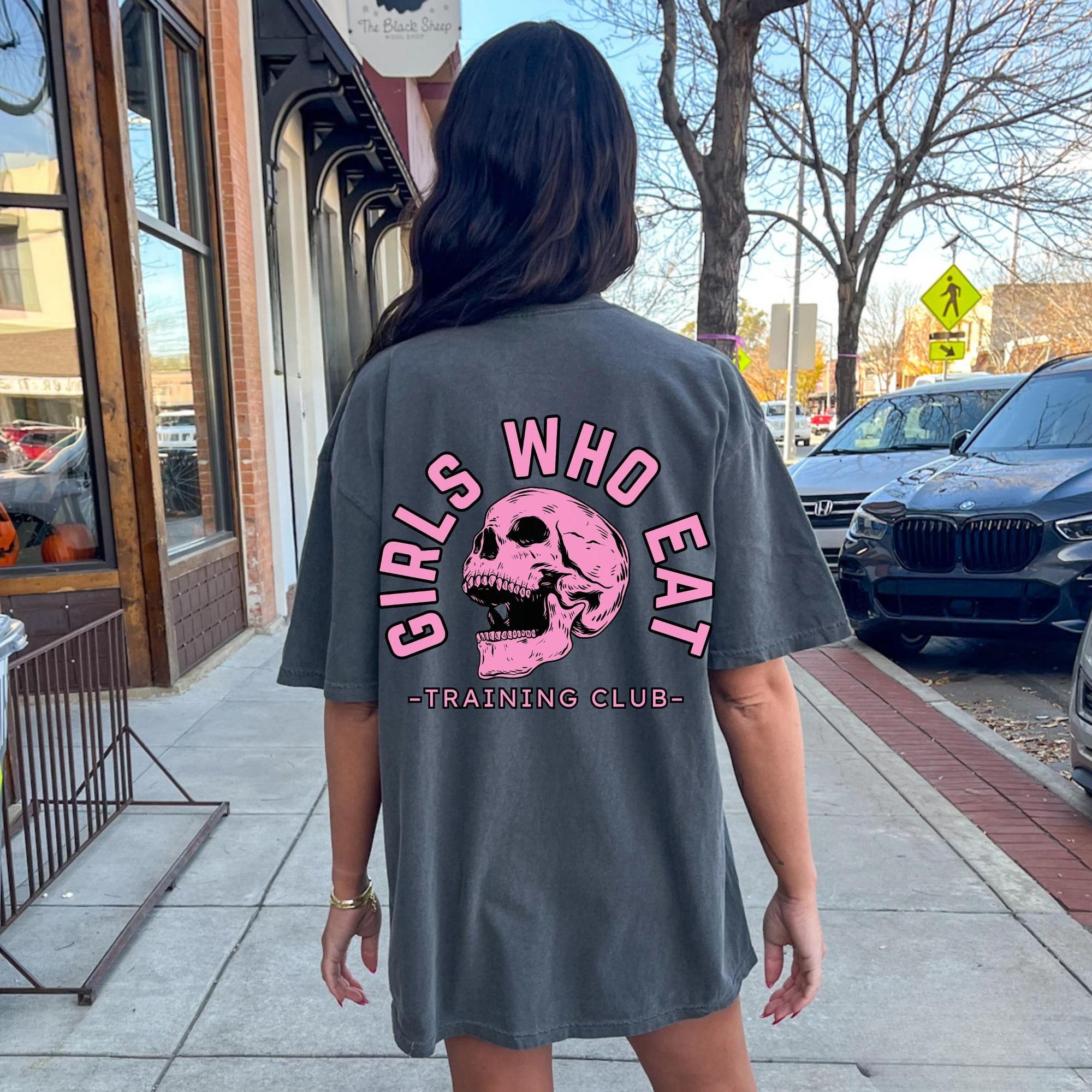 Girls Who Eat Printed Womens Tshirt SpringSummer Fashion Trend Pure Cotton Top Neutral Short Sleeve Fitness Tshirt S
Girls Who Eat Printed Womens Tshirt SpringSummer Fashion Trend Pure Cotton Top Neutral Short Sleeve Fitness Tshirt S