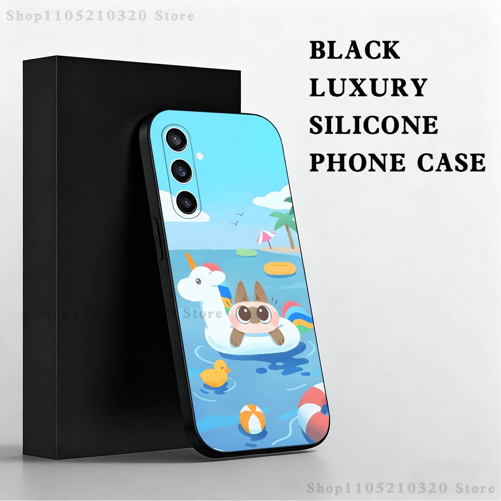 A-Azukisan Cat Cute Phone Case For Samsung S25,S24 Ultra,S20,S30 plus,S22 plus,S23,S30 Ultra 5G Silicone Black Shell SamsungS21
A-Azukisan Cat Cute Phone Case For Samsung S25,S24 Ultra,S20,S30 plus,S22 plus,S23,S30 Ultra 5G Silicone Black Shell SamsungS21