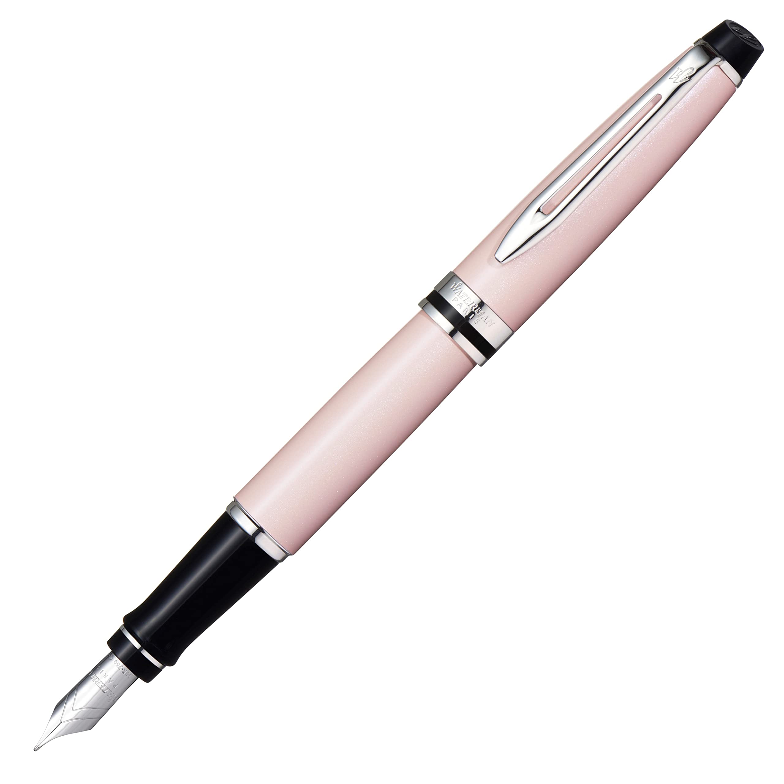 Waterman Fountain Pen Expert Essential Rose Pink CT Fine Point 18K Nib Gift Box Genuine Imported Product 2168078
Waterman Fountain Pen Expert Essential Rose Pink CT Fine Point 18K Nib Gift Box Genuine Imported Product 2168078