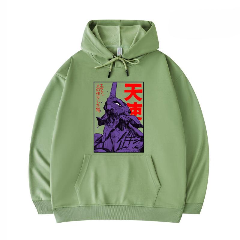 Мужские толстовки Eva 01 Evangelion с забавным принтом Harajuku, саржевые толстовки с имитацией хлопка в стиле Харадзюку
Мужские толстовки Eva 01 Evangelion с забавным принтом Harajuku, саржевые толстовки с имитацией хлопка в стиле Харадзюку