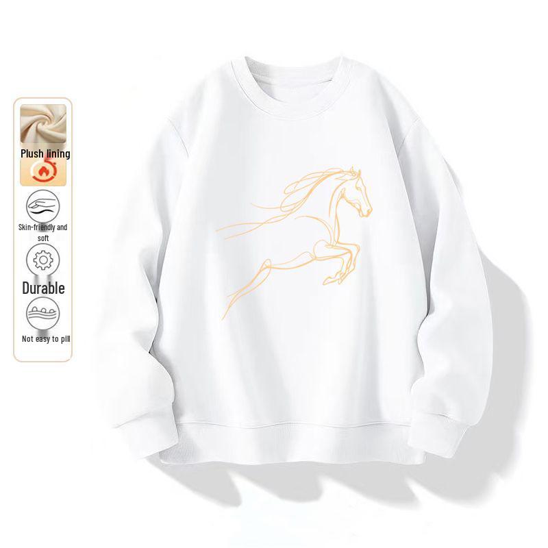 2026 Year of the Horse Wine Red Fleece Lined Unisex Pullover Hoodie for New Year XL
2026 Year of the Horse Wine Red Fleece Lined Unisex Pullover Hoodie for New Year XL