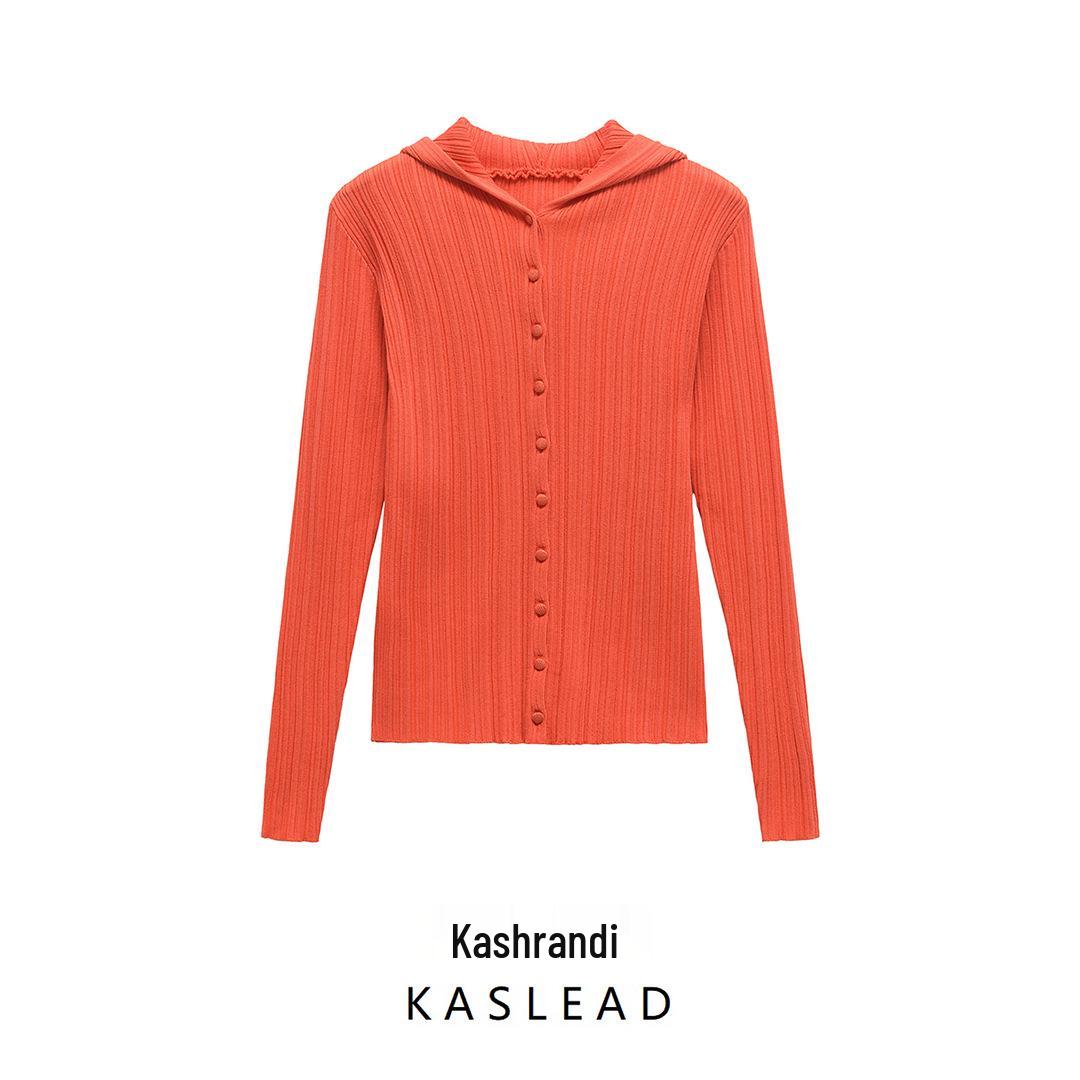 2025 Spring Women s European & American Ribbed Hooded Long Sleeve Knitted Cardigan Medium помаранчевий
2025 Spring Women s European & American Ribbed Hooded Long Sleeve Knitted Cardigan Medium помаранчевий