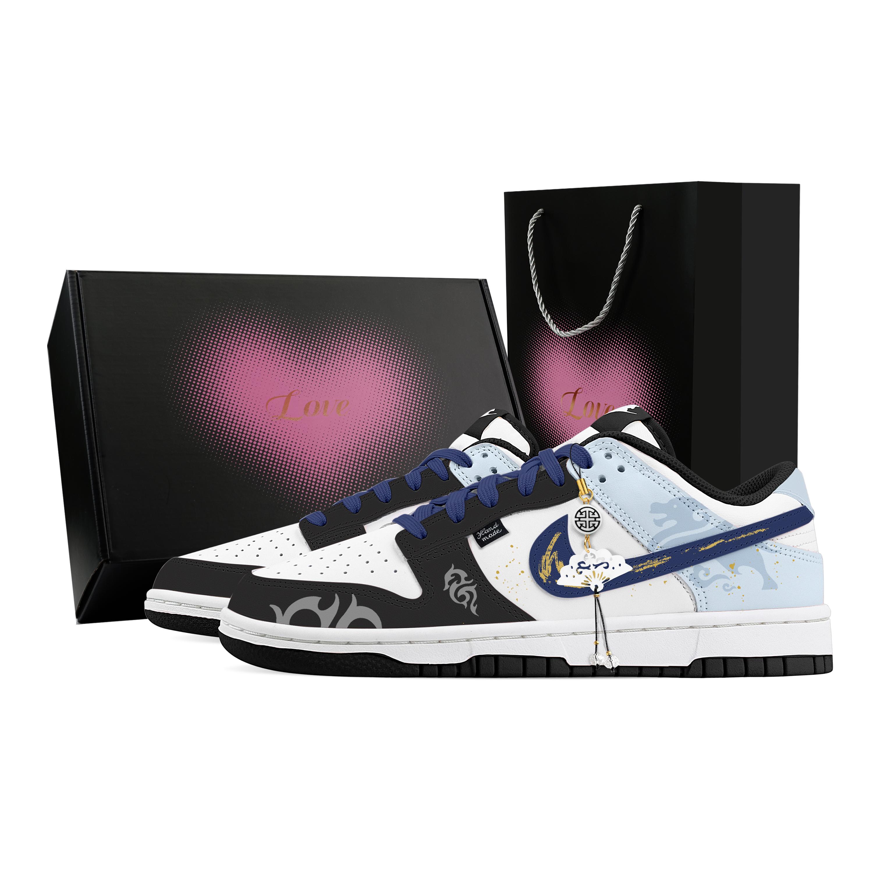 Nike Dunk Classic Of Mountains And Seas Qilin 1 Love Gift Box Synthetic Leather Abrasion Resistant Slip Resistant HF5441-100(Team529-1) 42.5
Nike Dunk Classic Of Mountains And Seas Qilin 1 Love Gift Box Synthetic Leather Abrasion Resistant Slip Resistant HF5441-100(Team529-1) 42.5