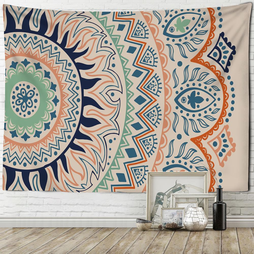 Половина мандалы простой настенный гобелен в стиле бохо эстетическая комната искусство психоделическое колдовство хиппи домашний декор 200x150cm
Половина мандалы простой настенный гобелен в стиле бохо эстетическая комната искусство психоделическое колдовство хиппи домашний декор 200x150cm