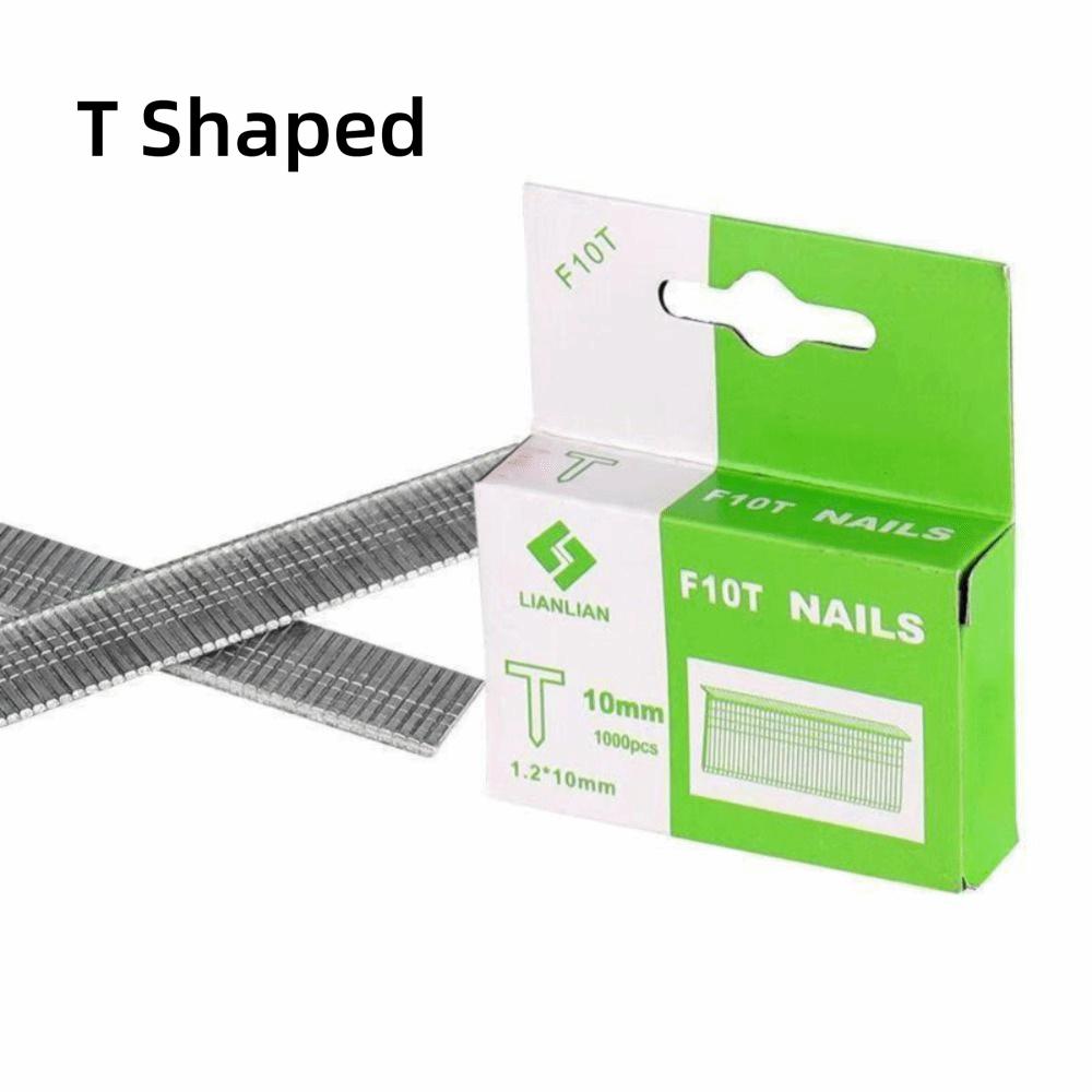 1000Pcs 8/10/12mm Door Shaped Staples Nails Stapler Machine Accessories Framing Work T Shaped Staples U Shaped Staples Hand Tool
1000Pcs 8/10/12mm Door Shaped Staples Nails Stapler Machine Accessories Framing Work T Shaped Staples U Shaped Staples Hand Tool
