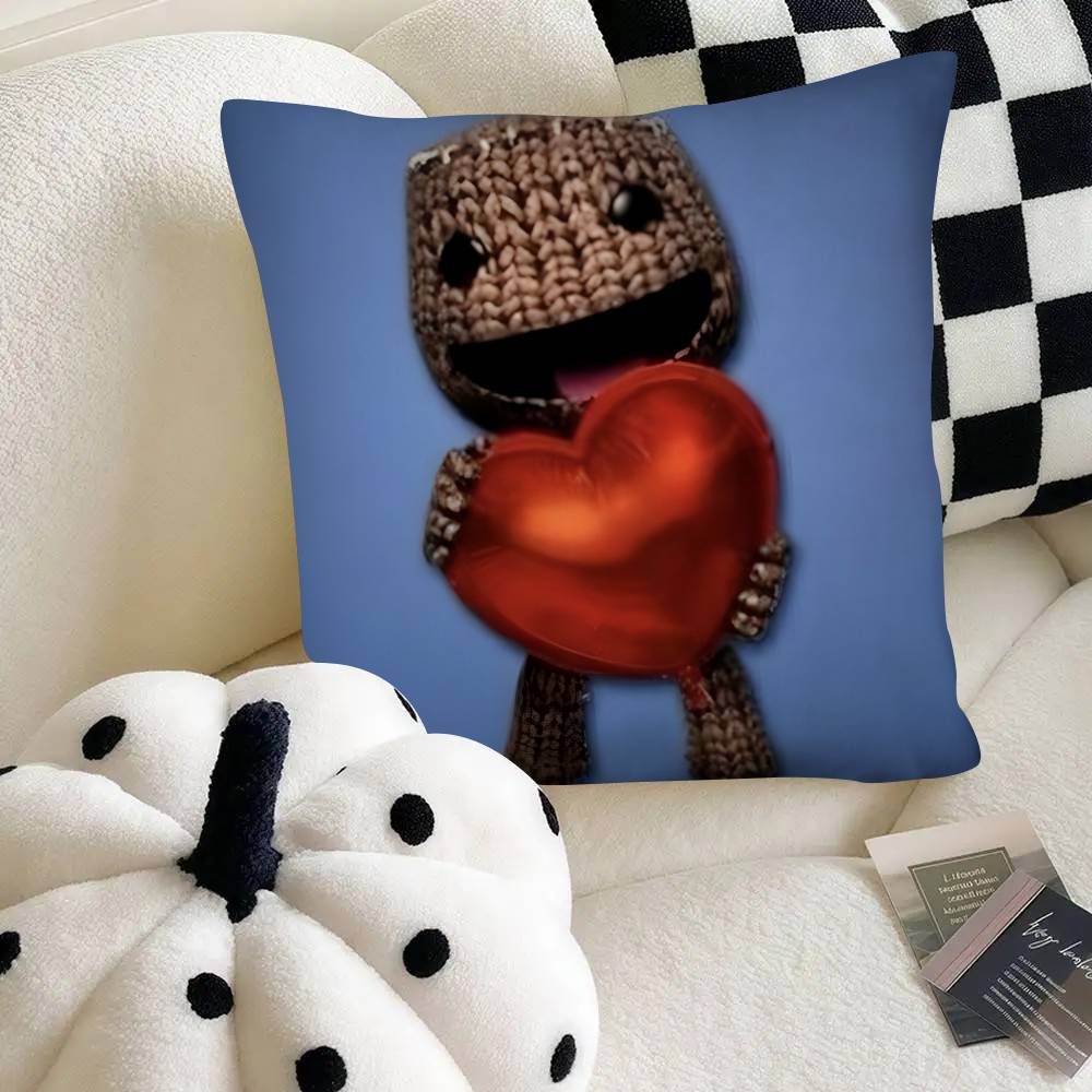 Funny LBP Sackboy Pillow Case Fashion Square Pillowcase Bedroom Sofa Room Ins Decoration Leisure 40x40cm16x16in
Funny LBP Sackboy Pillow Case Fashion Square Pillowcase Bedroom Sofa Room Ins Decoration Leisure 40x40cm16x16in