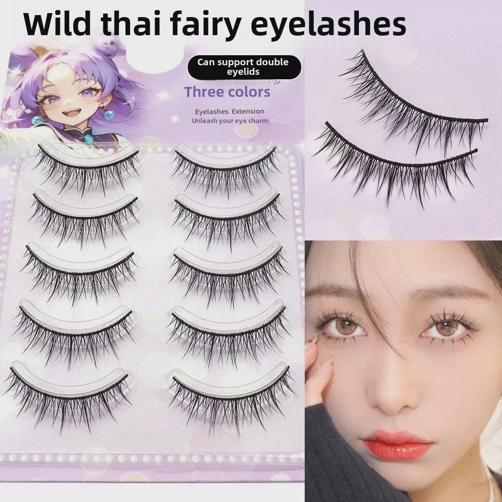 Накладные ресницы Wild Thai Fairy — натуральный стиль корейской женской группы для двойных век See Details
Накладные ресницы Wild Thai Fairy — натуральный стиль корейской женской группы для двойных век See Details