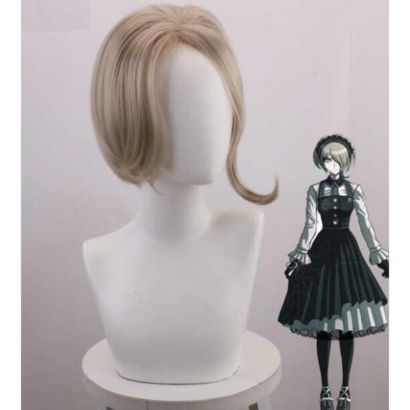 30 СМ Данганронпа V3: Парик Killing Harmony Tojo Kirumi, костюм для косплея Dangan Ronpa, термостойкие синтетические волосы, женские короткие парики
30 СМ Данганронпа V3: Парик Killing Harmony Tojo Kirumi, костюм для косплея Dangan Ronpa, термостойкие синтетические волосы, женские короткие парики