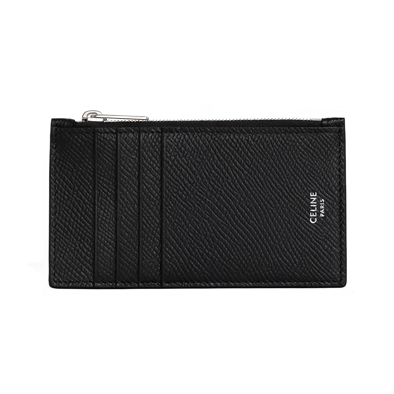 Celine Short Zipper Grain Leather Card Holder Wallet Men Wallets Black 10B683BEL-38SI Basic Set (Bag+Dust Bag)
Celine Short Zipper Grain Leather Card Holder Wallet Men Wallets Black 10B683BEL-38SI Basic Set (Bag+Dust Bag)
