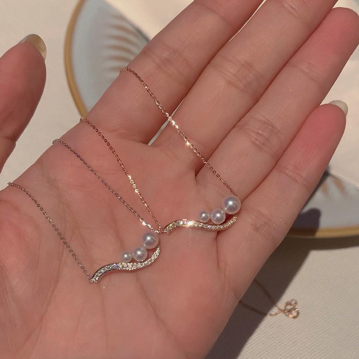 Red Elk s925 Sterling Silver Pearl Necklace - Women s Fashion Pendant for Daily Luxury and Versatile Style BX0183-Gold
Red Elk s925 Sterling Silver Pearl Necklace - Women s Fashion Pendant for Daily Luxury and Versatile Style BX0183-Gold