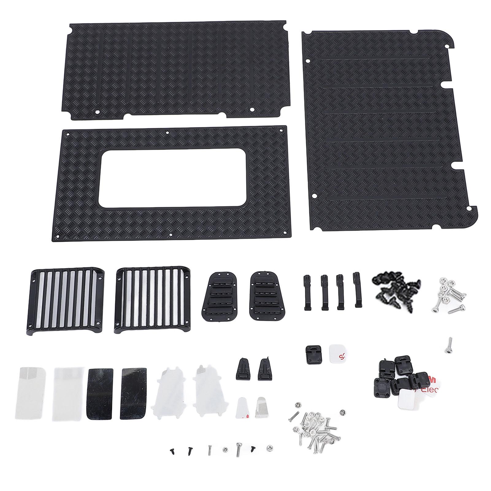 RC Crawler Car Accessories Metal Plastic Decorative RC Crawler Front Light Cover Guard Grilles Door
RC Crawler Car Accessories Metal Plastic Decorative RC Crawler Front Light Cover Guard Grilles Door