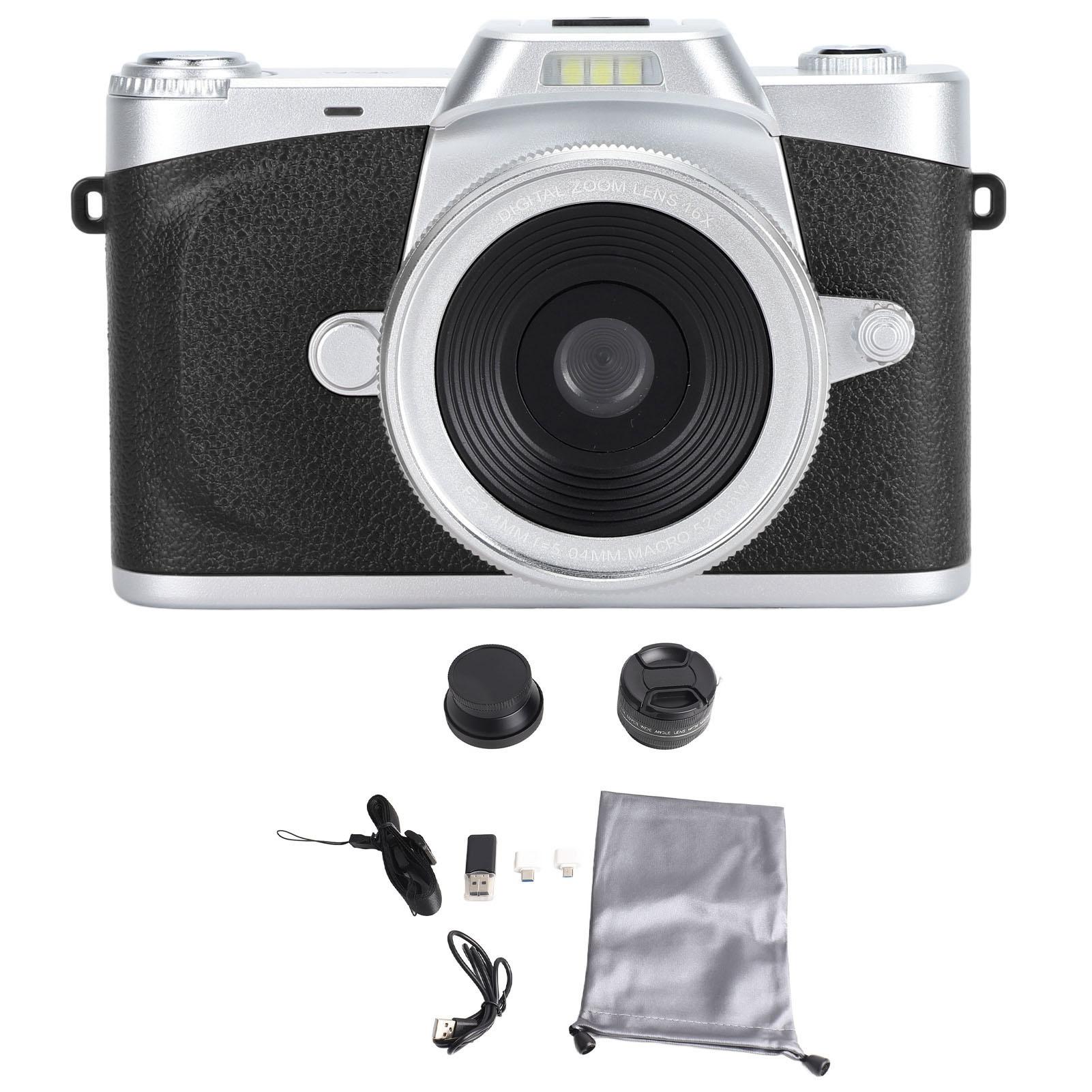 Smart Digital Camera 64MP 4K 20x Zoom 180 degrees Flip Screen 1200mAh with Wide Angle Lens Professional помаранчевий
Smart Digital Camera 64MP 4K 20x Zoom 180 degrees Flip Screen 1200mAh with Wide Angle Lens Professional помаранчевий