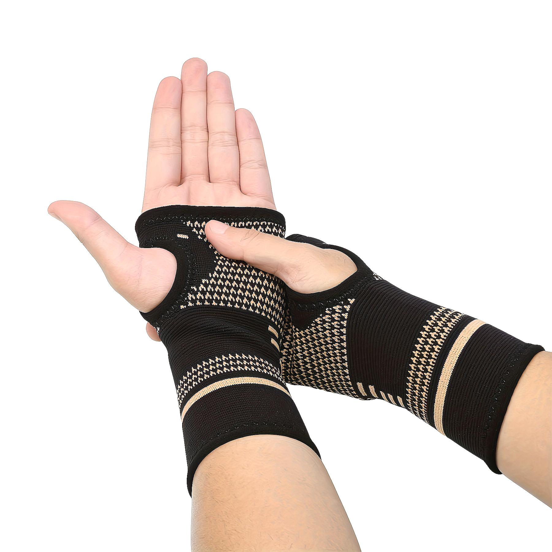 1 Pair Copper Ion Sports Gloves For Basketball Tennis Typing Housework High Quality Protective Wrist Support L
1 Pair Copper Ion Sports Gloves For Basketball Tennis Typing Housework High Quality Protective Wrist Support L