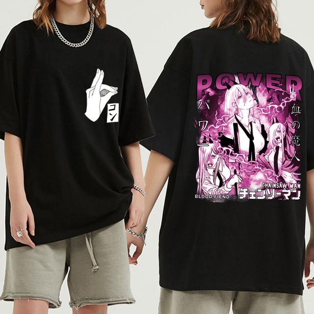 Футболка с аниме «Человек бензопилы», женские футболки с воином Денджи Манга, футболка с героями мультфильмов и комиксов Makima Hayakawa Aki Pochita, хлопковые футболки унисекс, летняя футболка XL
Футболка с аниме «Человек бензопилы», женские футболки с воином Денджи Манга, футболка с героями мультфильмов и комиксов Makima Hayakawa Aki Pochita, хлопковые футболки унисекс, летняя футболка XL