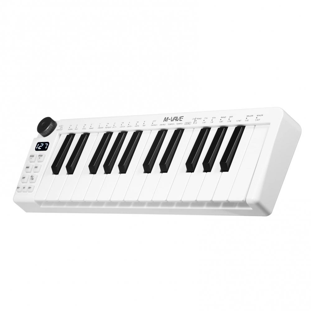 SMK-25mini MIDI-клавиатура с аккумулятором, 25 клавиш, клавиатура с управлением по MIDI, портативная мини-клавиатура USB, MIDI-контроллер, 25 клавиш, чувствительных к скорости нажатия, 1 ручка
SMK-25mini MIDI-клавиатура с аккумулятором, 25 клавиш, клавиатура с управлением по MIDI, портативная мини-клавиатура USB, MIDI-контроллер, 25 клавиш, чувствительных к скорости нажатия, 1 ручка
