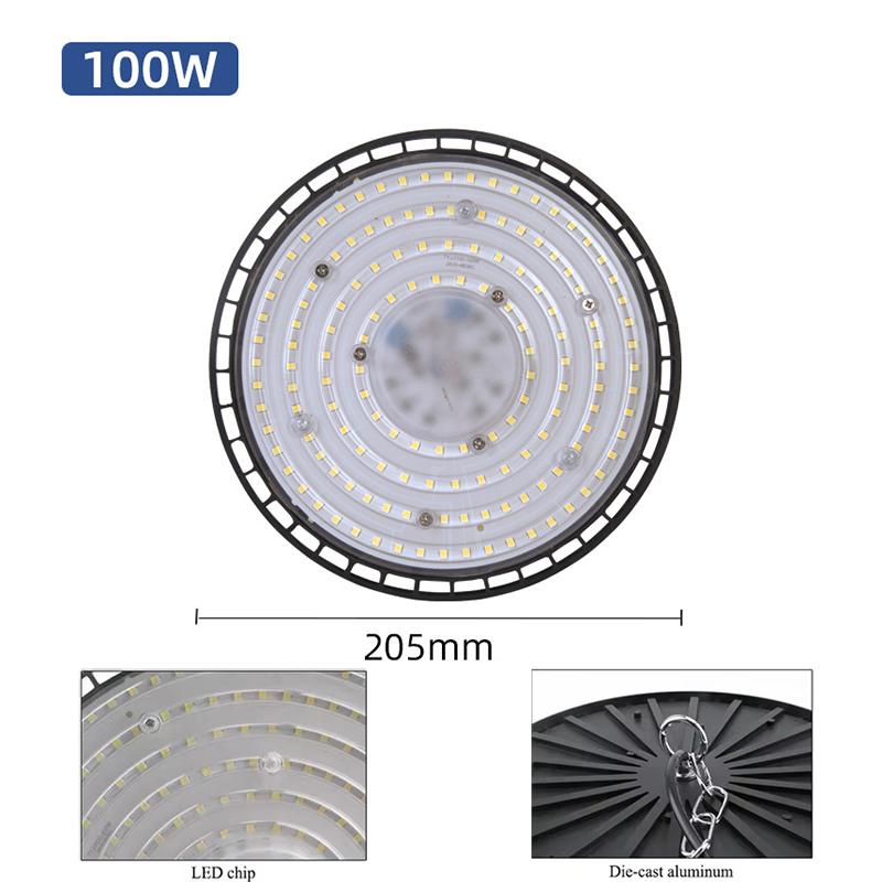 100-200W LED Industrial UFO High Bay Lamp Super Bright Durable Workshop Warehouse Factory Indoor Lighting Waterproof Chandelier 1PC warm light
100-200W LED Industrial UFO High Bay Lamp Super Bright Durable Workshop Warehouse Factory Indoor Lighting Waterproof Chandelier 1PC warm light
