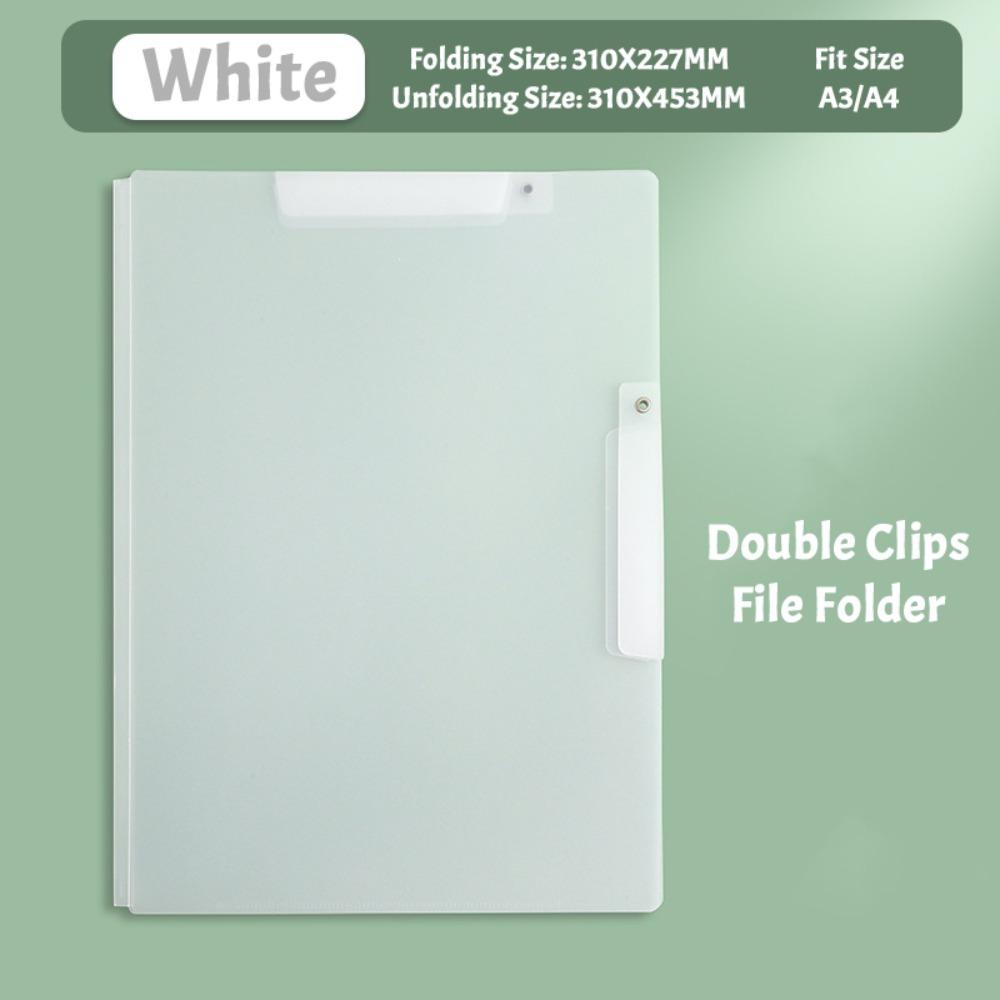 Creative PP A3/A4 File Folder Multicolor Double Rotating Clip File Organizer Loose Leaf Business Contract Clamp Business білий
Creative PP A3/A4 File Folder Multicolor Double Rotating Clip File Organizer Loose Leaf Business Contract Clamp Business білий